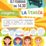 Volantino "La stanza" fronte