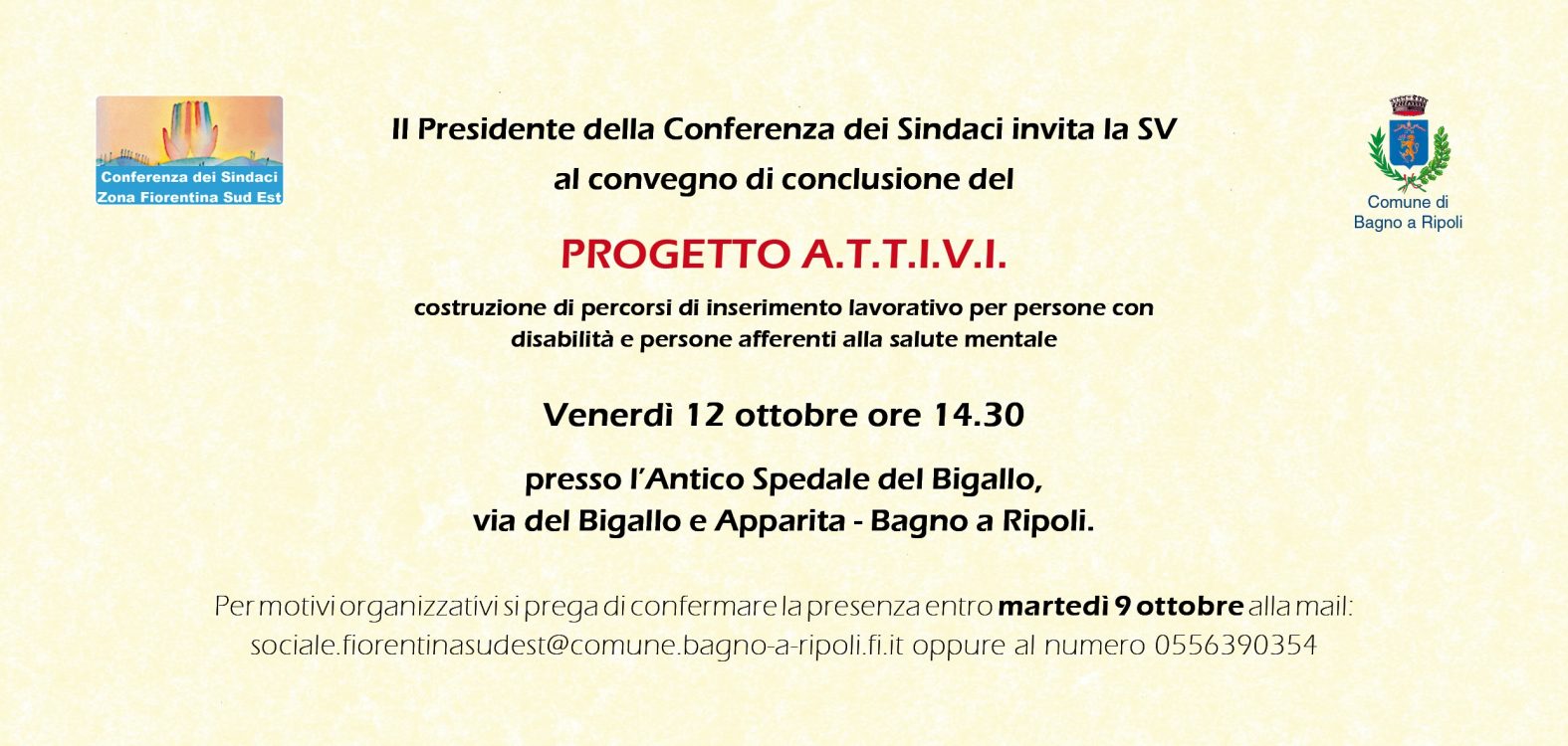 Convegno di conclusione del progetto ATTIVI