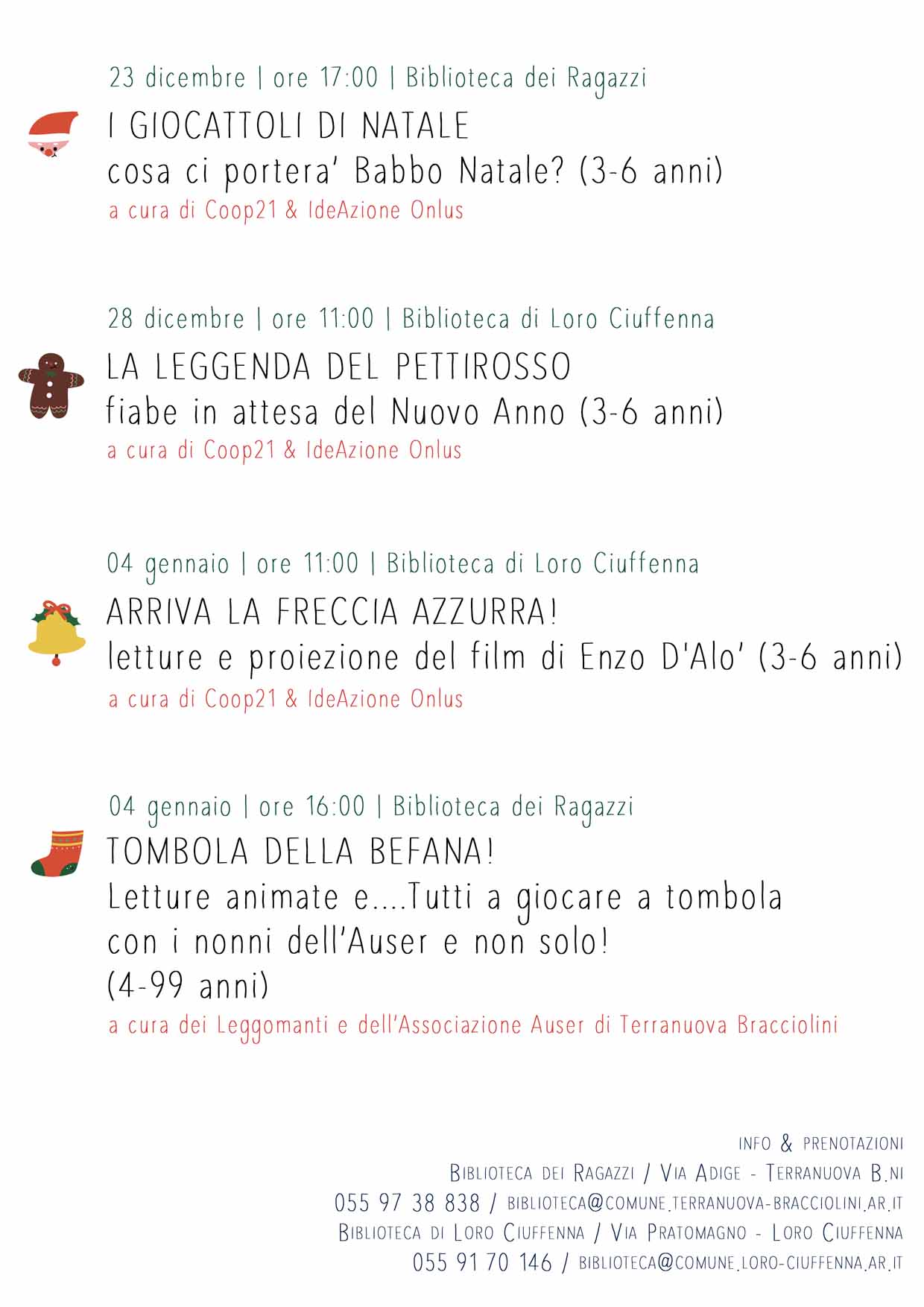 A Natale... fioccano storie!