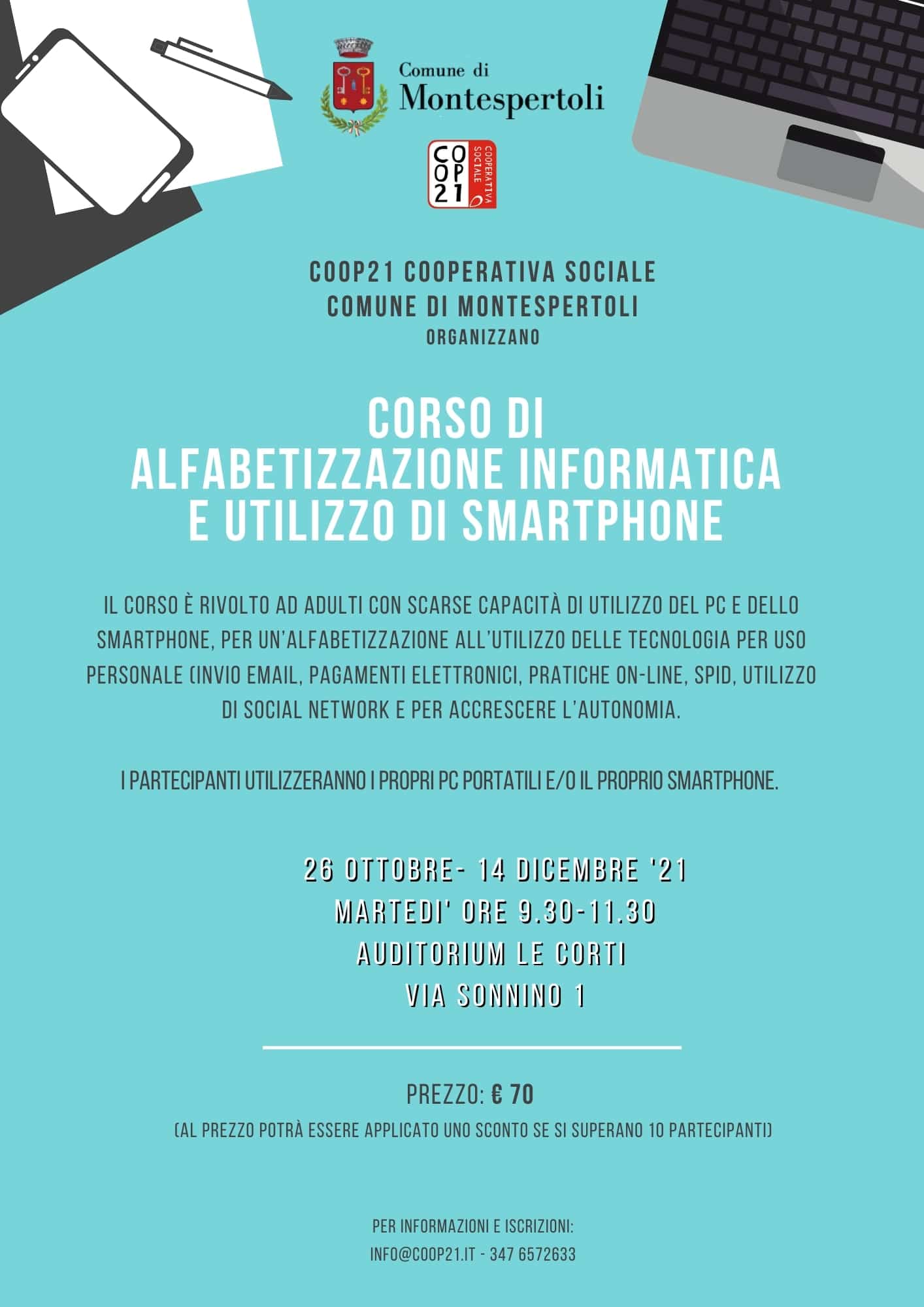 corso di alfabetizzazione informatica