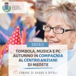 autunno in compagnia al Centro anziani di Meoste